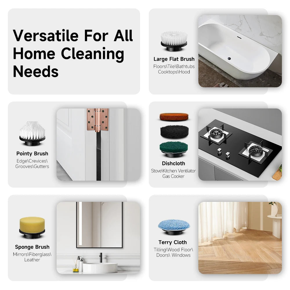 Electric Scrubber Cleaning