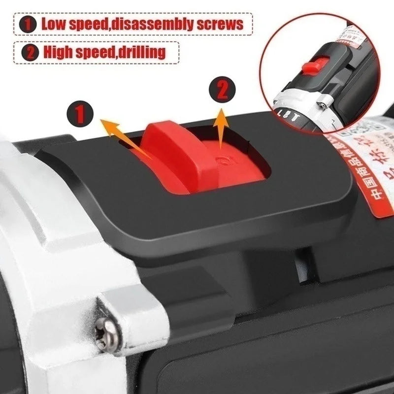 21V Cordless Impact Drill Electric