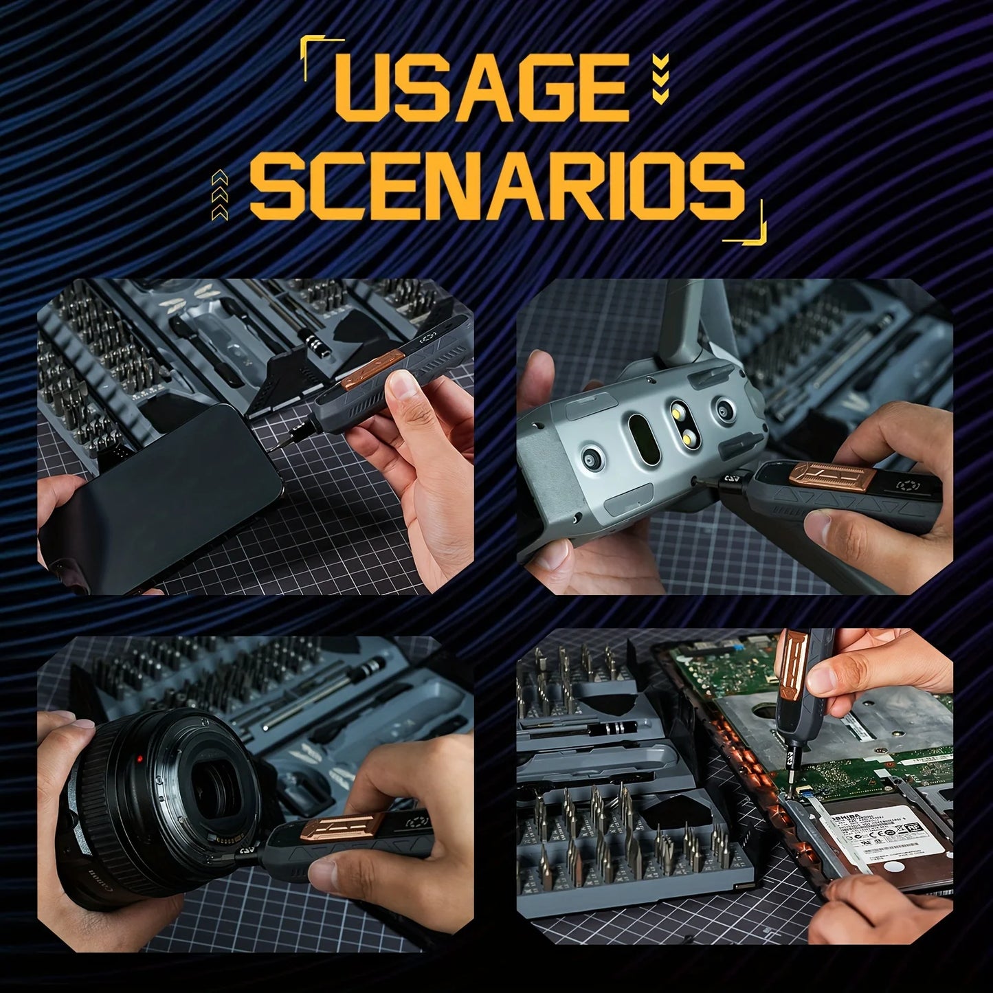 180 in 1 Precision Multifunctional Screwdriver Set