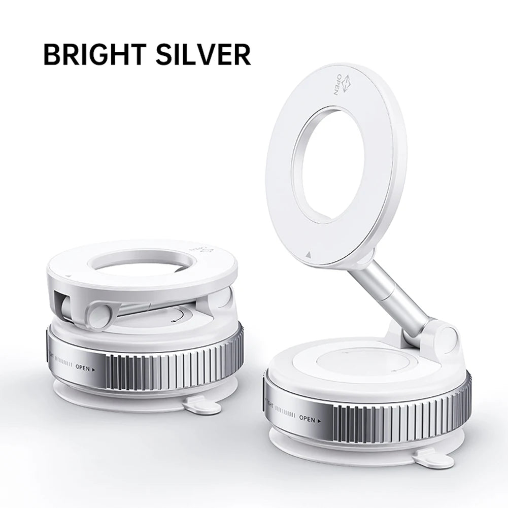 Magnetic Vacuum Adsorption Car Phone Mount 360°