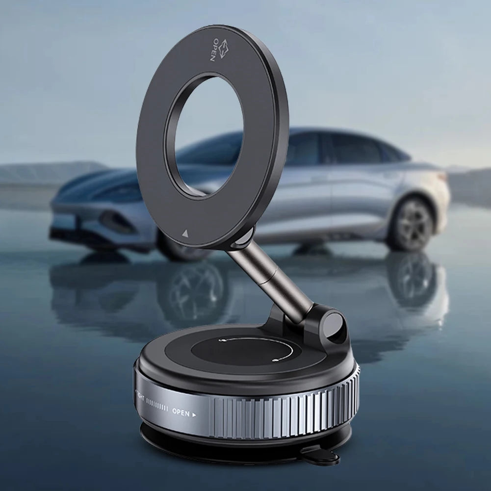 Magnetic Vacuum Adsorption Car Phone Mount 360°