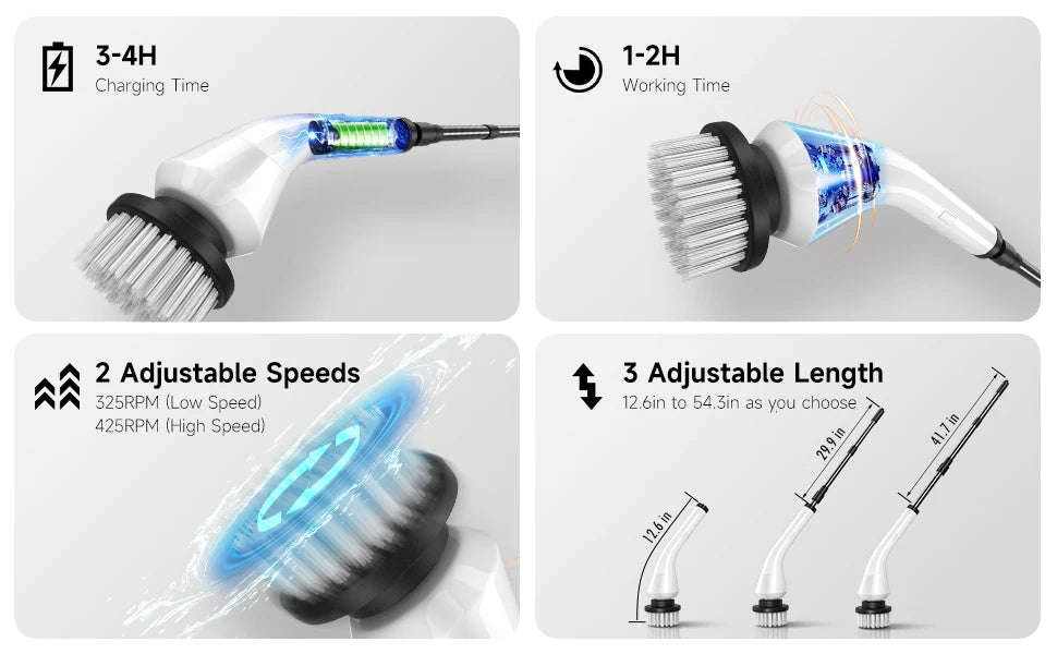 Electric Scrubber Cleaning