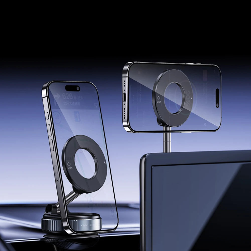 Magnetic Vacuum Adsorption Car Phone Mount 360°