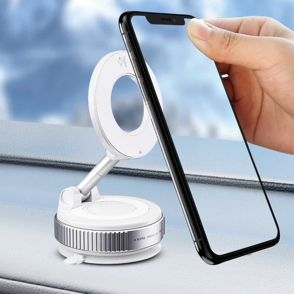 Magnetic Vacuum Adsorption Car Phone Mount 360°