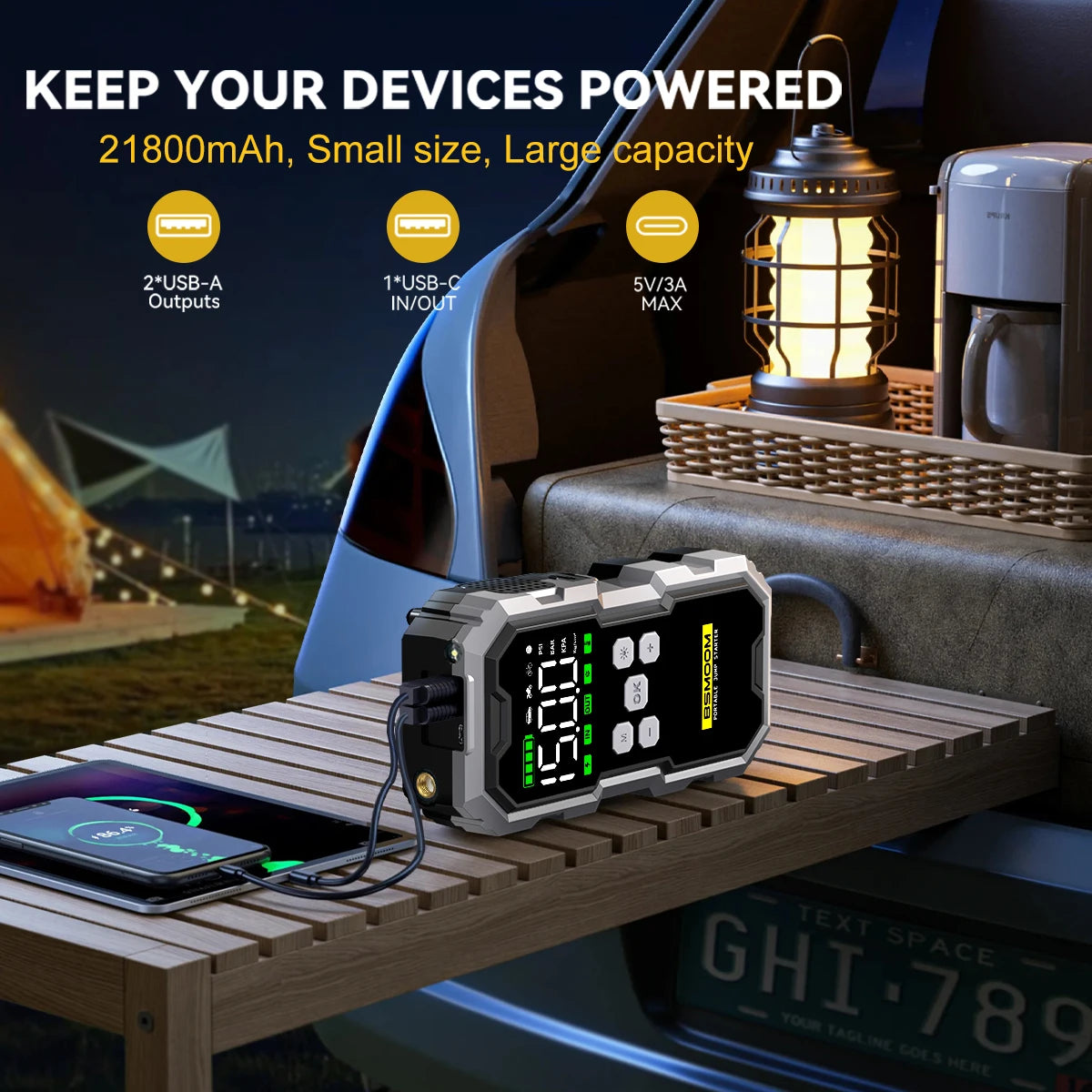 Power Bank Air Pump
