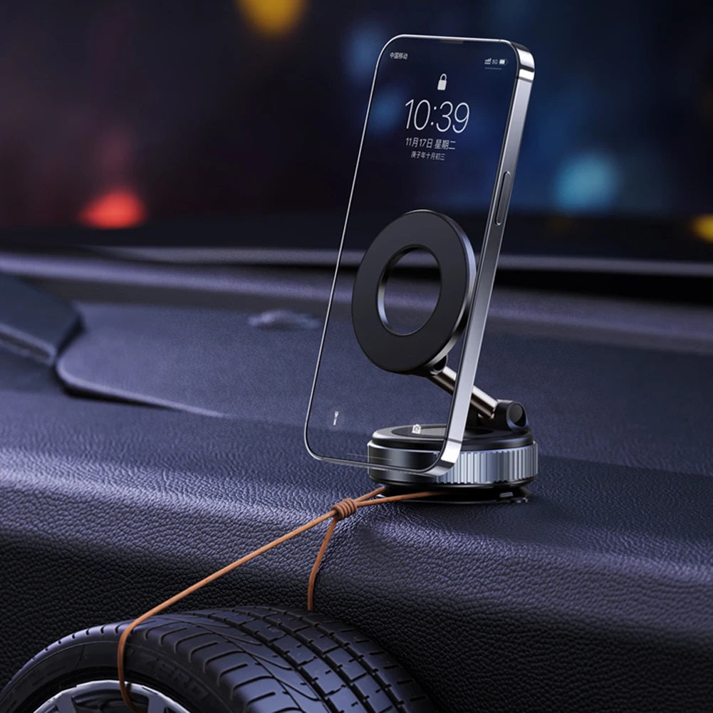 Magnetic Vacuum Adsorption Car Phone Mount 360°