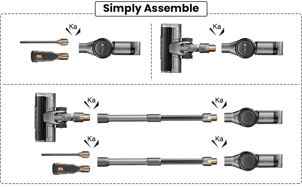 9 IN 1 Cordless Vacuum Cleaner 400w