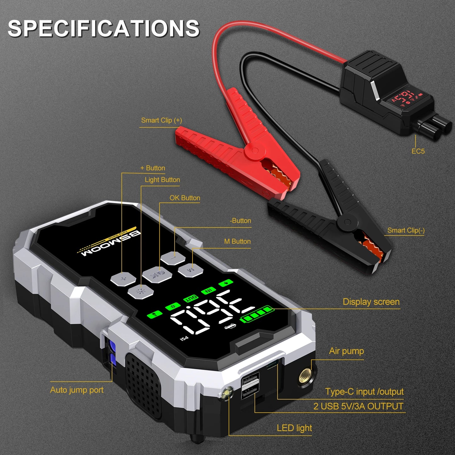 Power Bank Air Pump