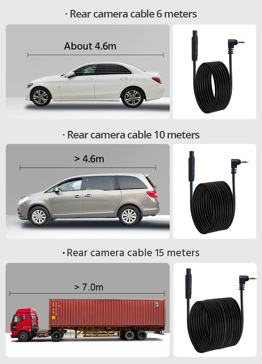 4K Dash Cam Car WIFI GPS 4K Front And 1080P Rear