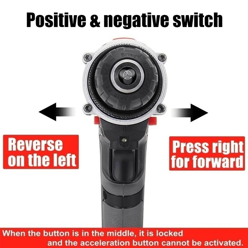 21V Cordless Impact Drill Electric