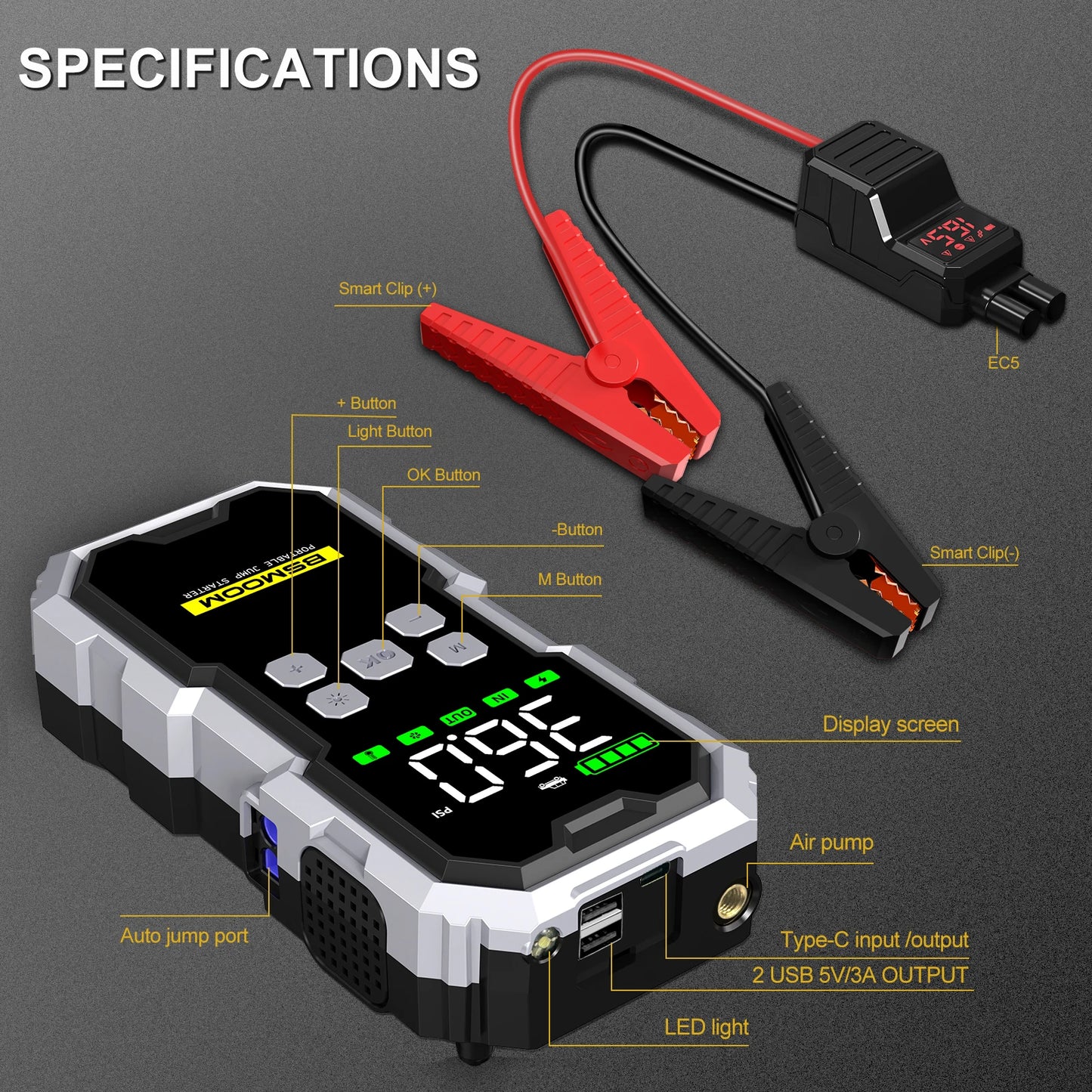 Power Bank Air Pump