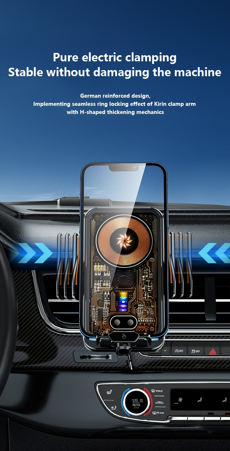 Wireless Car Charger 15W Fast Charging