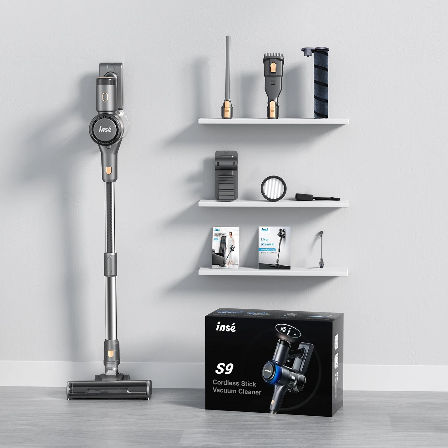 9  IN 1 Cordless Vacuum Cleaner 400w
