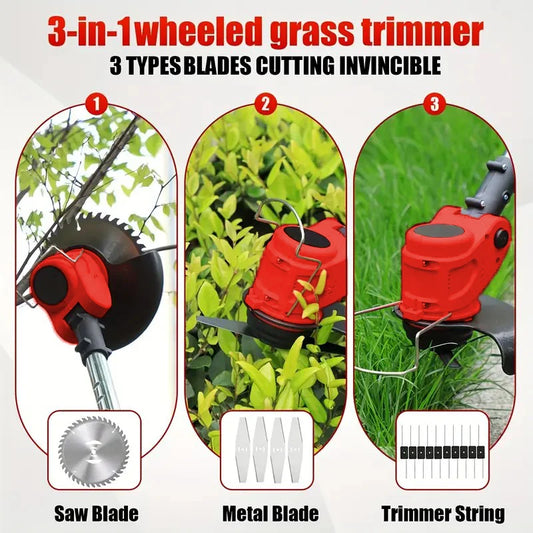 3 In 1 Cordless Grass Trimmer