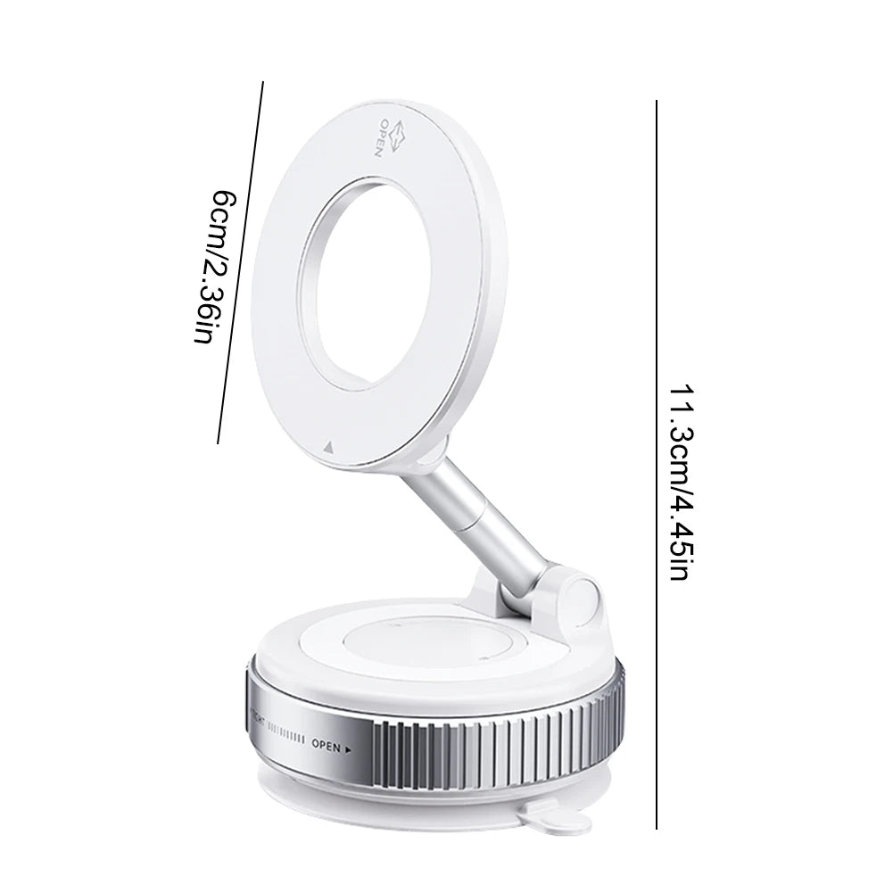 Magnetic Vacuum Adsorption Car Phone Mount 360°