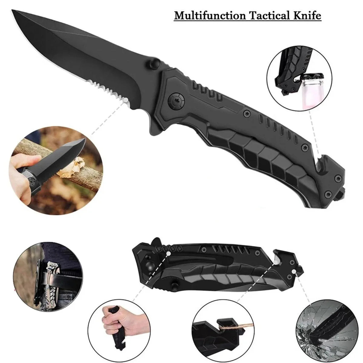 Survival Multi-Tool Shovel Kit