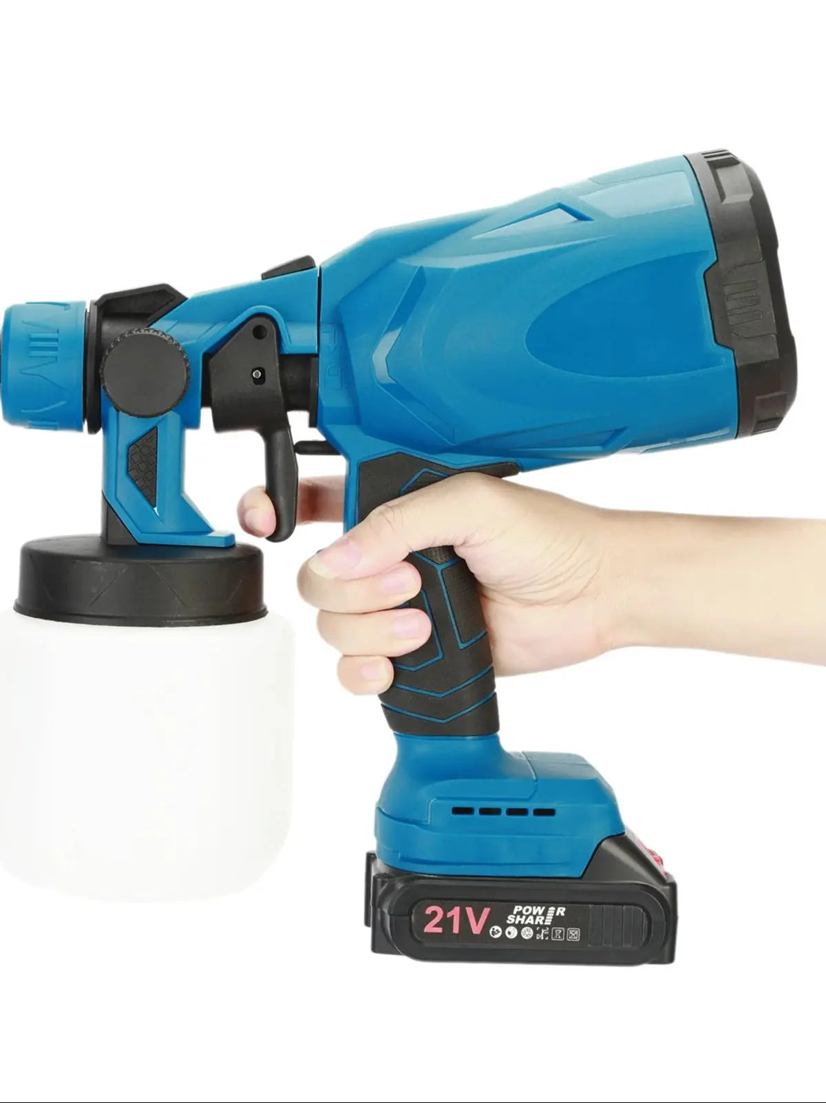 High-pressure Cordless Paint Sprayer with 2 Batteries