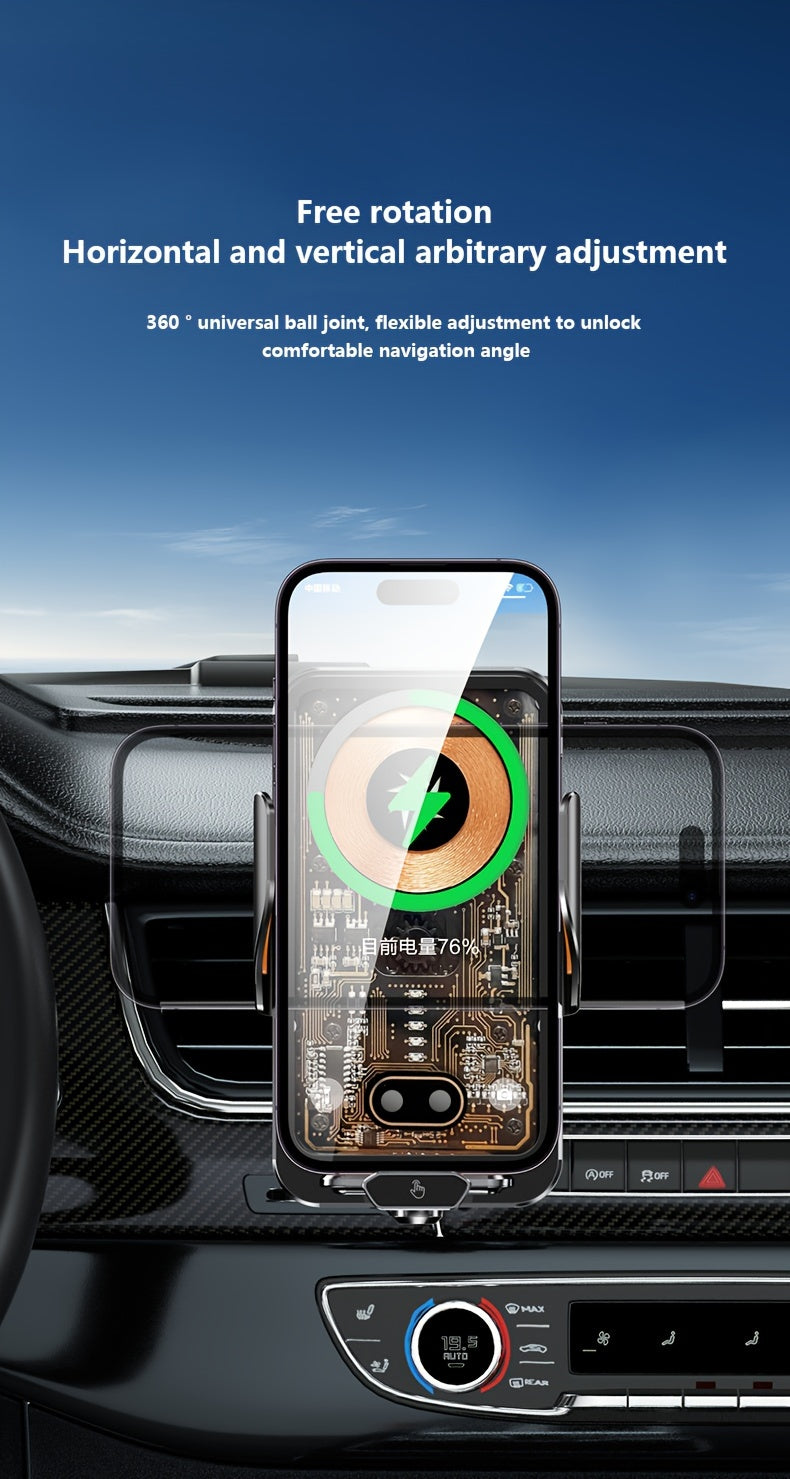 Wireless Car Charger 15W Fast Charging